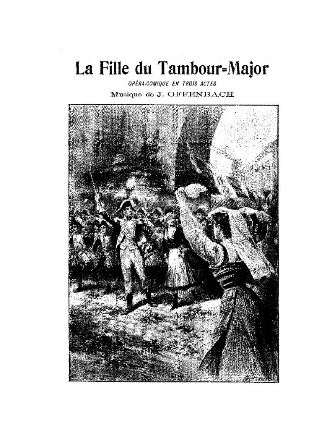 Figura 5. Offenbach Opereta La Fille du tambour major (fuente: https://imslp.org/wiki/La_fille_du_tambour-major_(Offenbach Jacques))